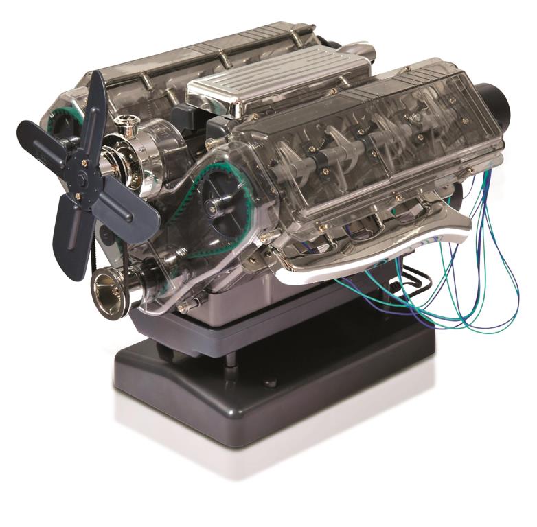 Jeux scientifiques MEGABLEU Moteur à Combustion V8 - ref. HM10MB