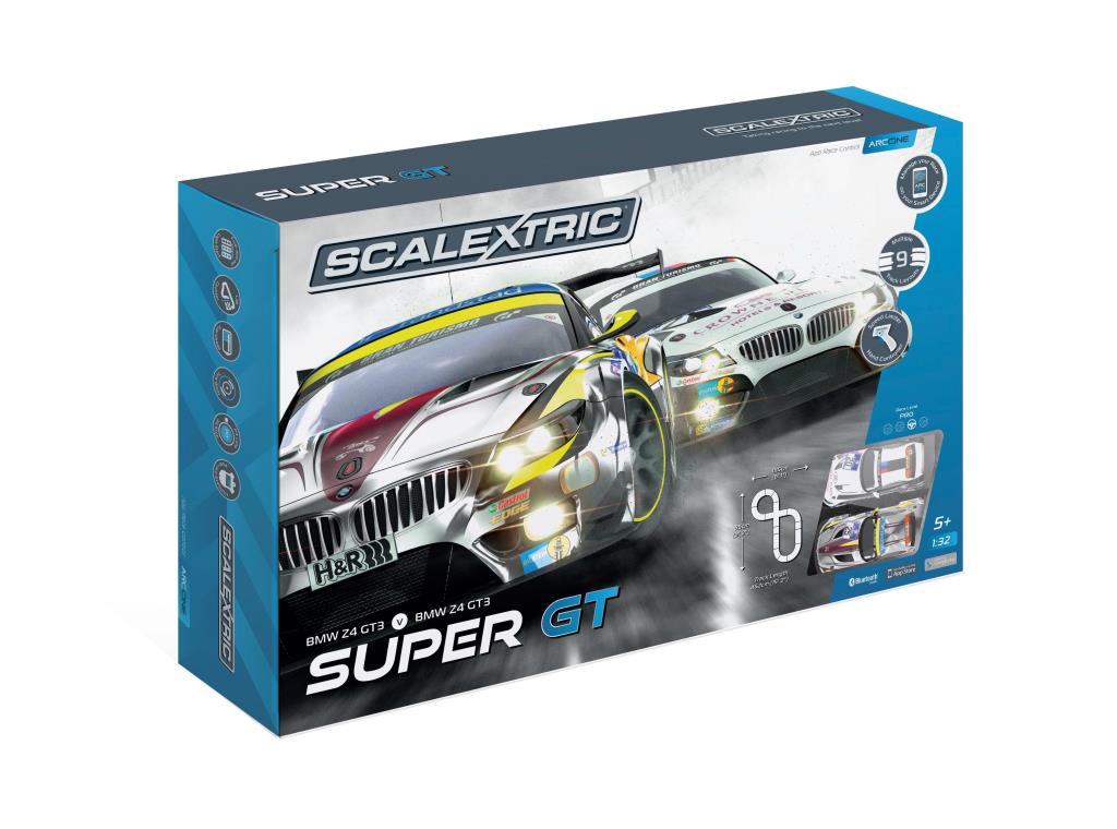 Circuits voitures électriques SCALEXTRIC ARC ONE Super GT (BMW Z4 GT3 vs BMW Z4GT3) - ref. C1360P