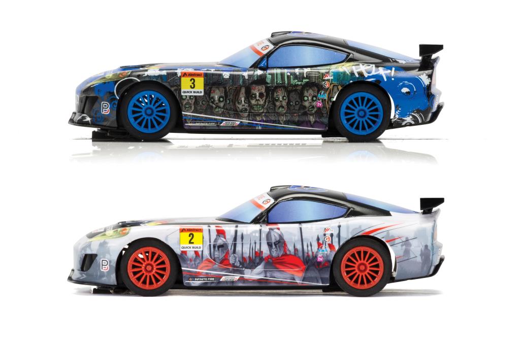 Circuits voitures électriques SCALEXTRIC Urban Outrun (GT Zombie vs GT Spartan) - ref. C1379P