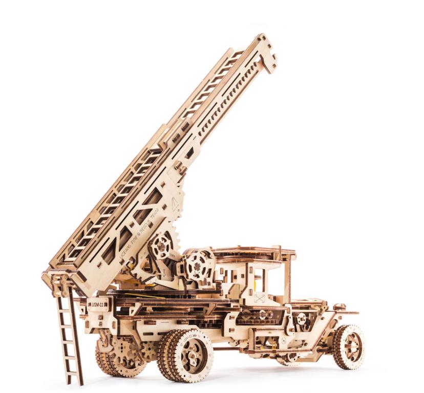 Jeux de construction UGEARS Camion Echelle - ref. 70016