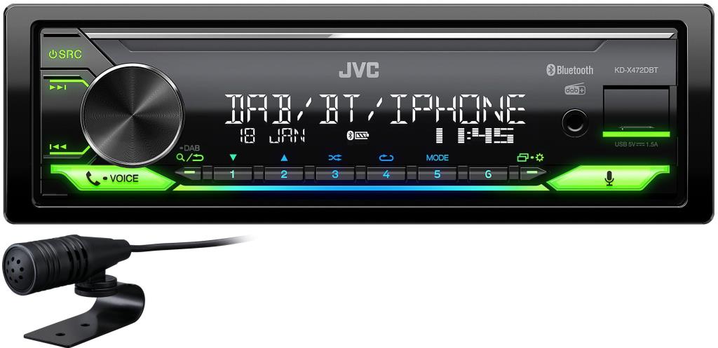 Autoradio JVC KD-X472DBT au meilleur prix - Oscaro