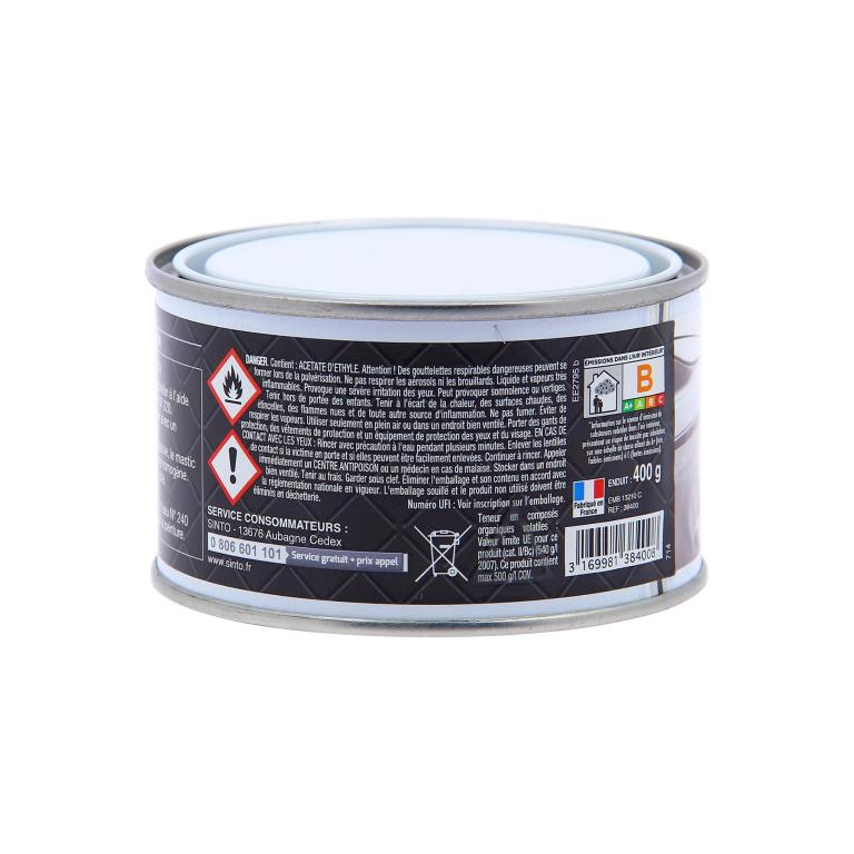 Résine et mastic carrosserie SINTO ref. 022507