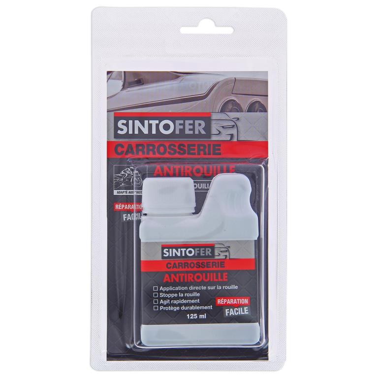 Anti-Rouille (Anti-corrosion) SINTO Flacon antirouille pour carrosserie 125 ml SINTOFER - ref. 022522