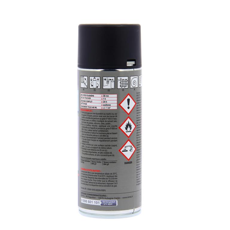 Bombe de peinture pare-choc SINTO ref. 022531