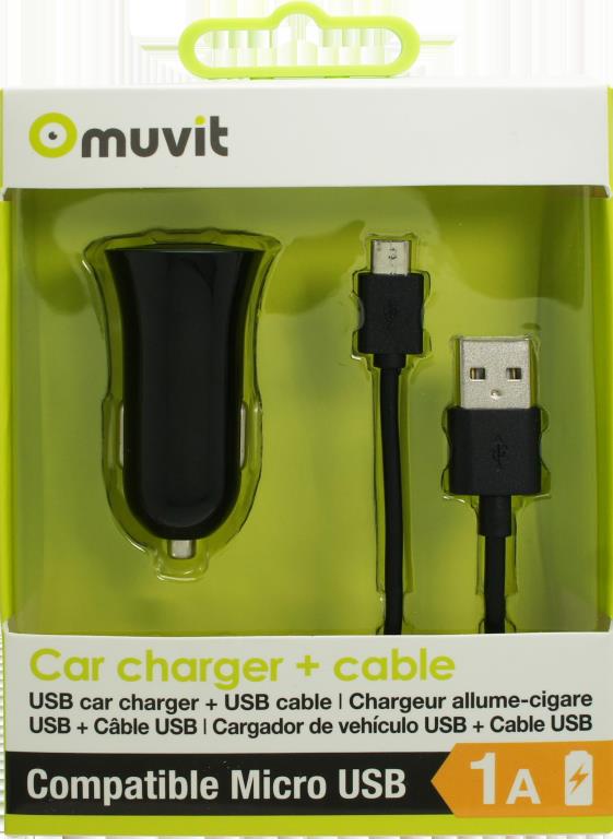 Carregador isqueiro MUVIT ref. MUPAK0273