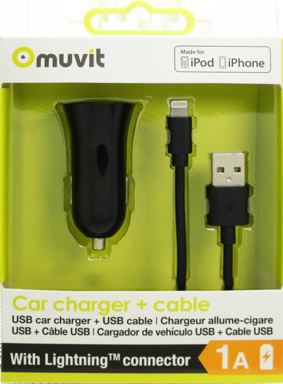 Chargeur allume-cigare MUVIT ref. MUPAK0278