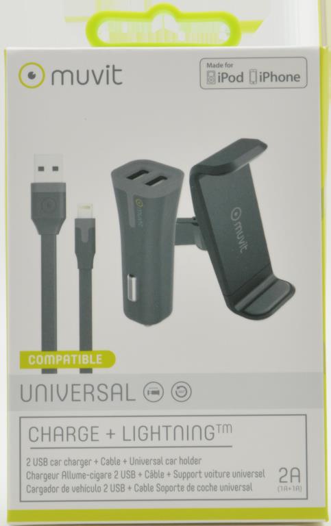 Carregador isqueiro MUVIT ref. MUPAK0327