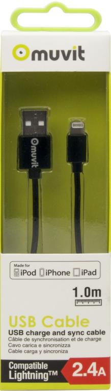Cable USB MUVIT ref. MUUSC0060