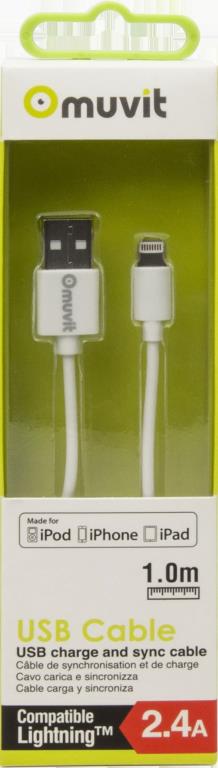 Cable USB MUVIT ref. MUUSC0114