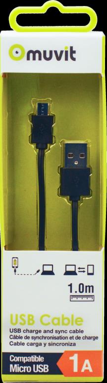 Câble USB MUVIT MUUSC0134