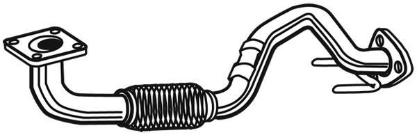 Tuyau d'échappement (Tuyau d'échappement) WALKER 10357