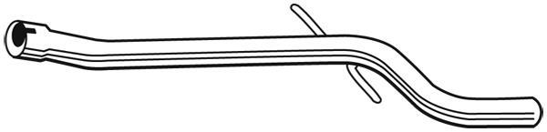 Tuyau d'échappement (Tuyau d'échappement) WALKER ref. 10515