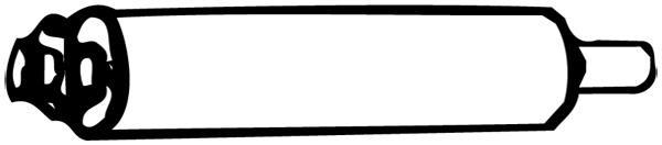 Silencieux avant (Pare flamme) WALKER 12892