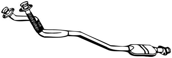 Silencieux avant (Pare flamme) WALKER 13200
