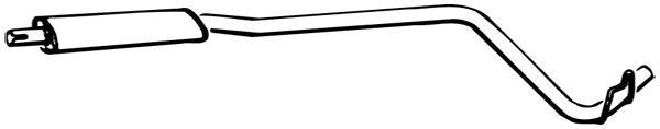 Silencieux avant (Pare flamme) WALKER 13247