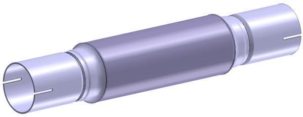 Unión flexible, escape WALKER ref. 14052