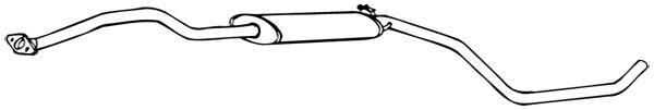 Silencieux central (Intermédiaire) WALKER ref. 16142