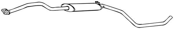 Silencieux central (Intermédiaire) WALKER ref. 16146