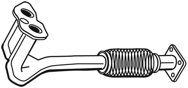 Tubo de escape WALKER ref. 21501