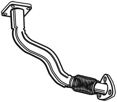 Tuyau d'échappement (Tuyau d'échappement) WALKER 21573
