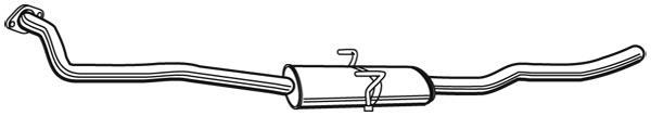 Silencieux (Intermédiaire) WALKER 21588