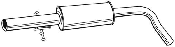 Silenciador central WALKER ref. 21874