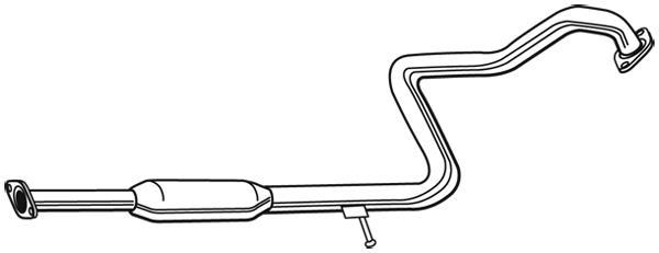 Silencieux central (Intermédiaire) WALKER ref. 22188