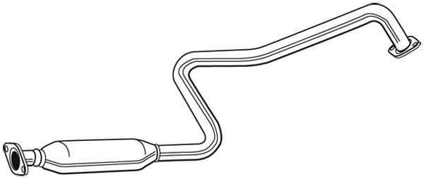 Silencieux central (Intermédiaire) WALKER ref. 22300