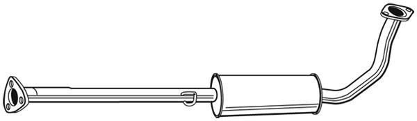 Silencieux central (Intermédiaire) WALKER 22864