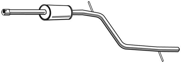 Silencieux central (Intermédiaire) WALKER 23854
