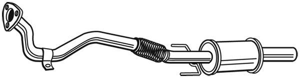 Catalyseur (Pot catalytique) WALKER ref. 28161