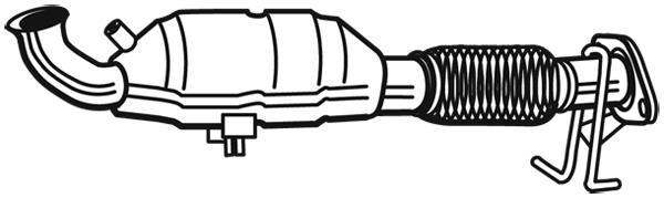 Catalyseur (Pot catalytique) WALKER ref. 28494