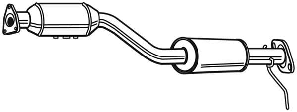 Catalyseur (Pot catalytique) WALKER ref. 28575