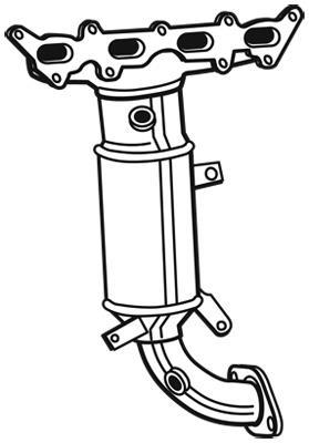 Catalyseur (Pot catalytique) WALKER ref. 28585