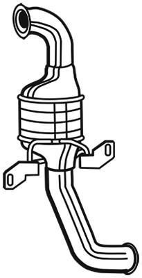 Catalyseur (Pot catalytique) WALKER 28587