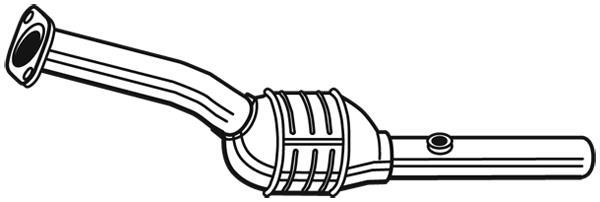 Catalyseur (Pot catalytique) WALKER 28590
