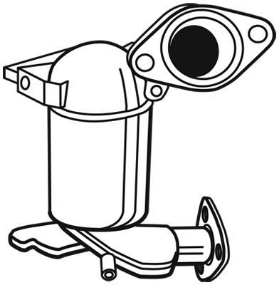 Catalyseur (Pot catalytique) WALKER 28634