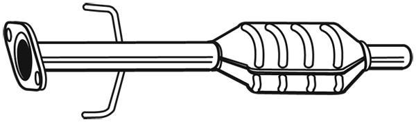 Catalyseur (Pot catalytique) WALKER ref. 28677