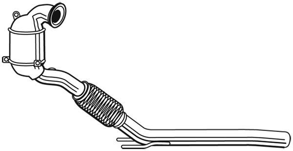 Catalyseur (Pot catalytique) WALKER 28682