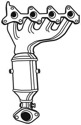 Catalyseur (Pot catalytique) WALKER 28692