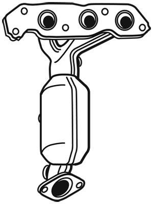 Catalyseur (Pot catalytique) WALKER 28693