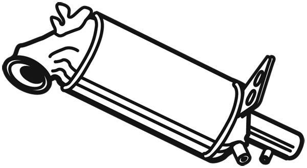 Filtro de partículas / FAP (FAP diésel) WALKER ref. 73045