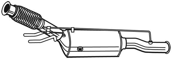 Filtro de partículas / FAP (FAP diésel) WALKER ref. 73171