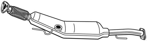 Filtre à particules / FAP (FAP diesel) WALKER ref. 73174