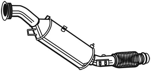 Filtre à particules / FAP (FAP diesel) WALKER ref. 73193