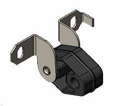 Silentbloc de suspension d'échappement WALKER ref. 80105