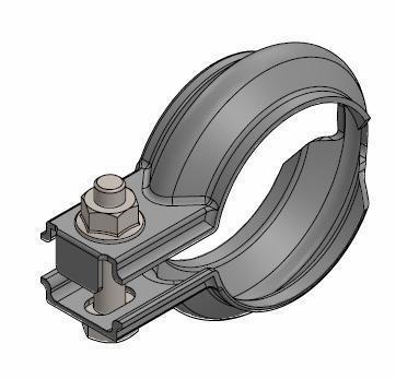 Collier de serrage, échappement WALKER ref. 80299