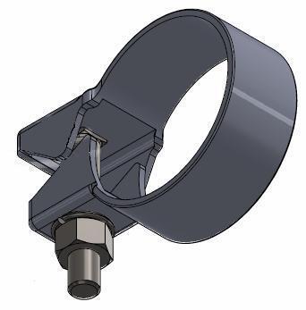 Collier de serrage, échappement WALKER ref. 80365