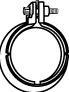 Collier de serrage, échappement WALKER ref. 80376