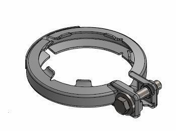 Collier de serrage, échappement WALKER ref. 80400